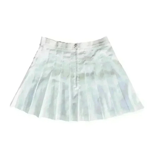 Vintage 90’s NIKE White Pleated Tennis Skirt Women’s Large - Picture 5 of 10